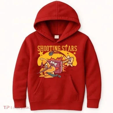 Shooting Stars Pun Kids Hoodie