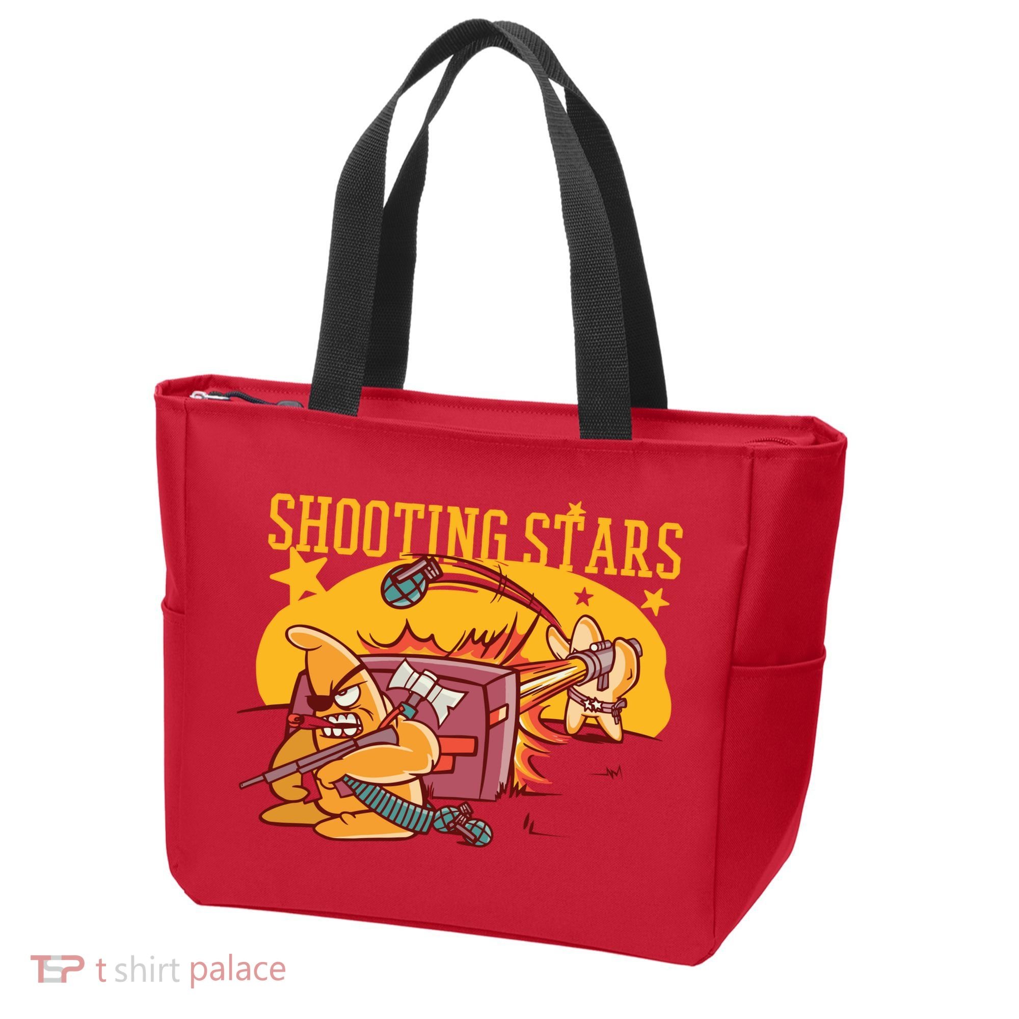 Shooting Stars Pun Tote Bag