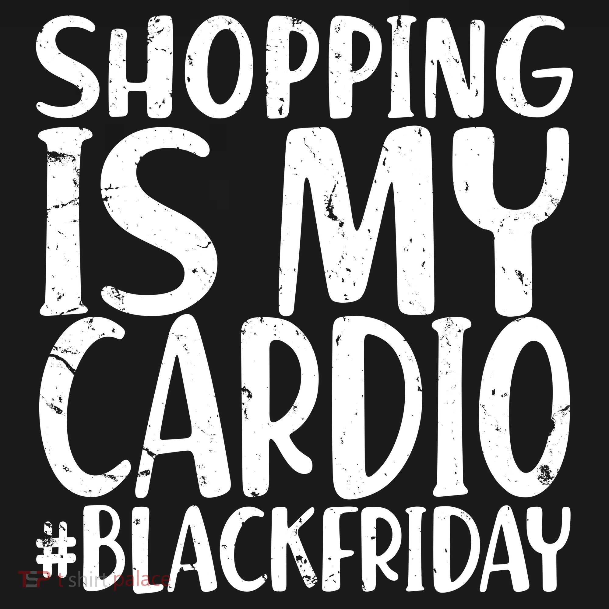 Shopping Is My Cardio Black Friday Hoodie