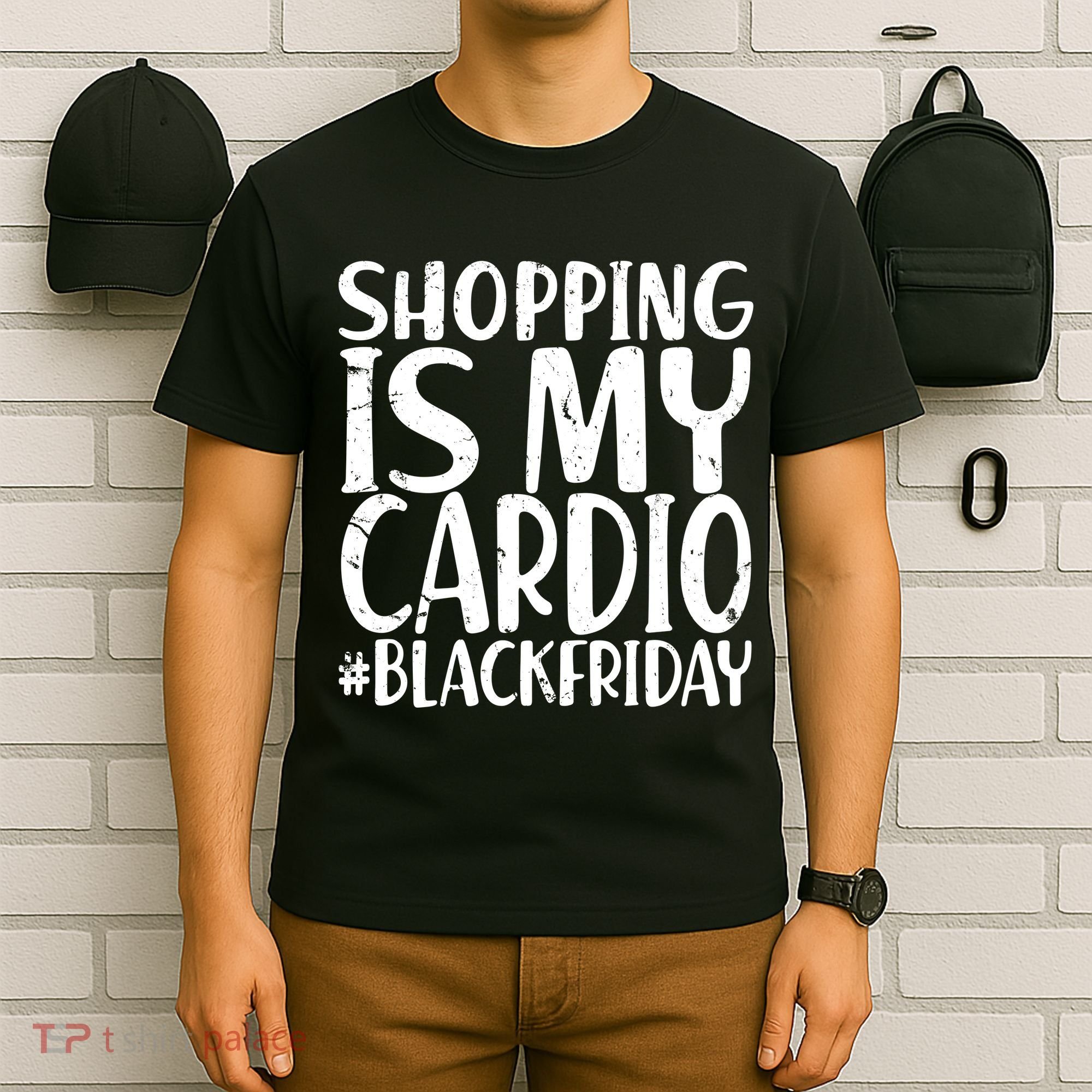 Shopping Is My Cardio Black Friday T-Shirt