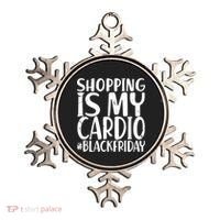 Shopping Is My Cardio Black Friday Ornament thumb 0