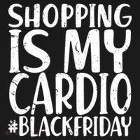 Shopping Is My Cardio Black Friday Toddler Hoodie thumb 2