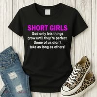 Short Girls Are Perfect Women's T-Shirt thumb 3