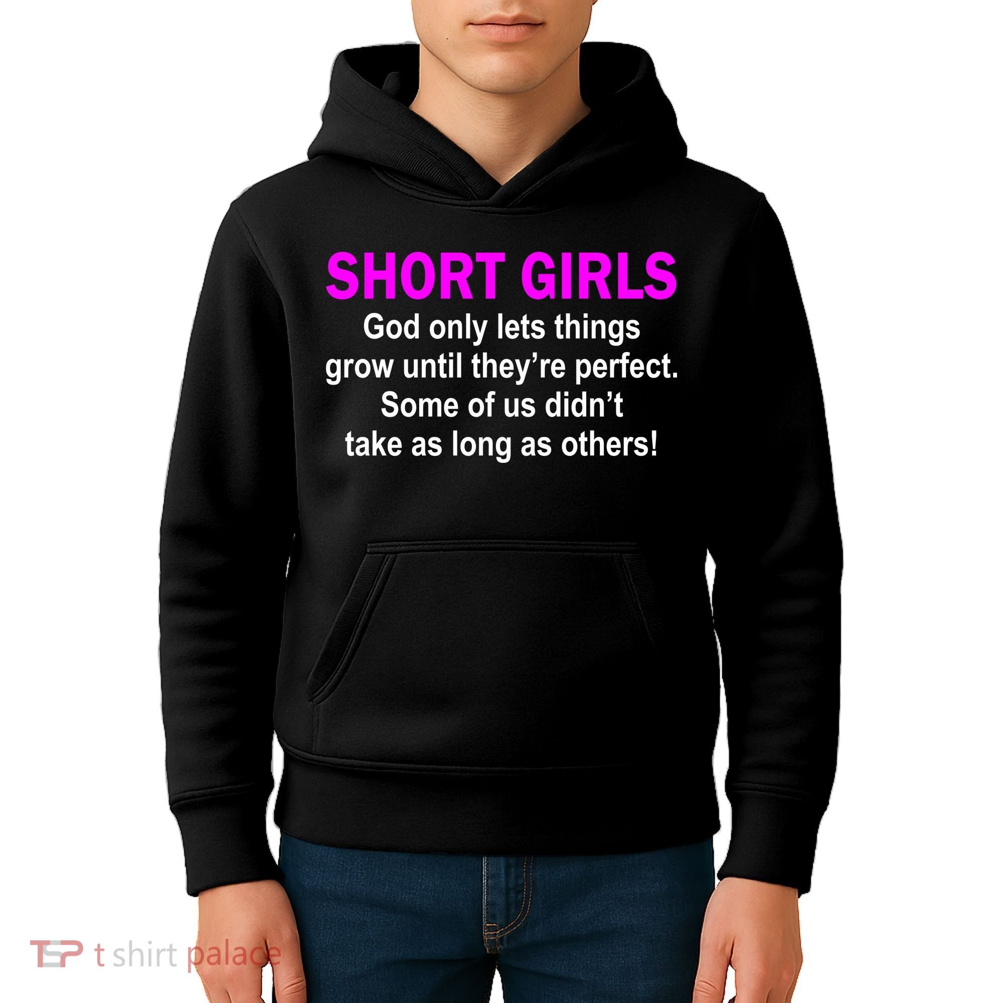 Short Girls Are Perfect Kids Hoodie