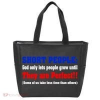 Short People God Only Lets People Grow Until They Are Perfect Tote Bag thumb 0