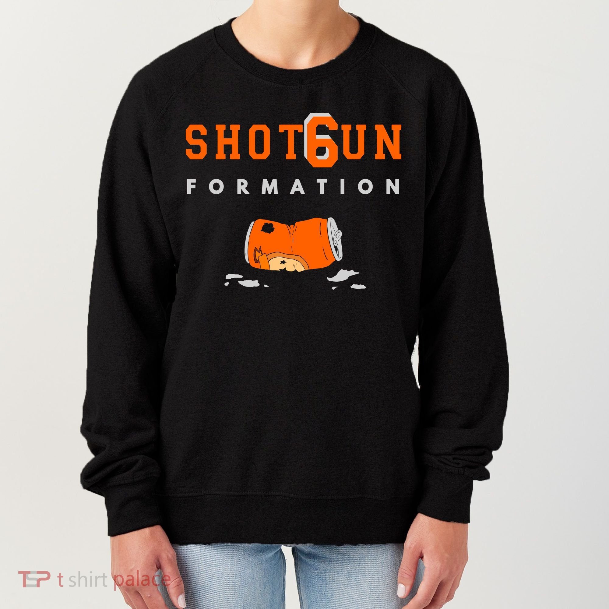 Shotgun Formation Cleveland Football Women's Sweatshirt