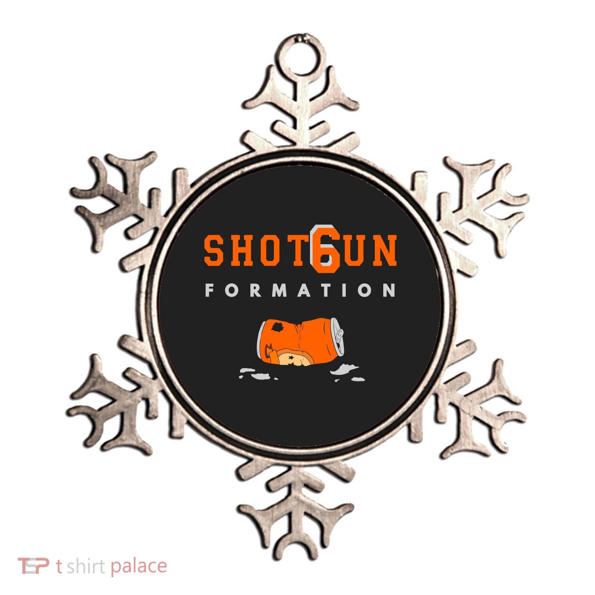 Shotgun Formation Cleveland Football Ornament