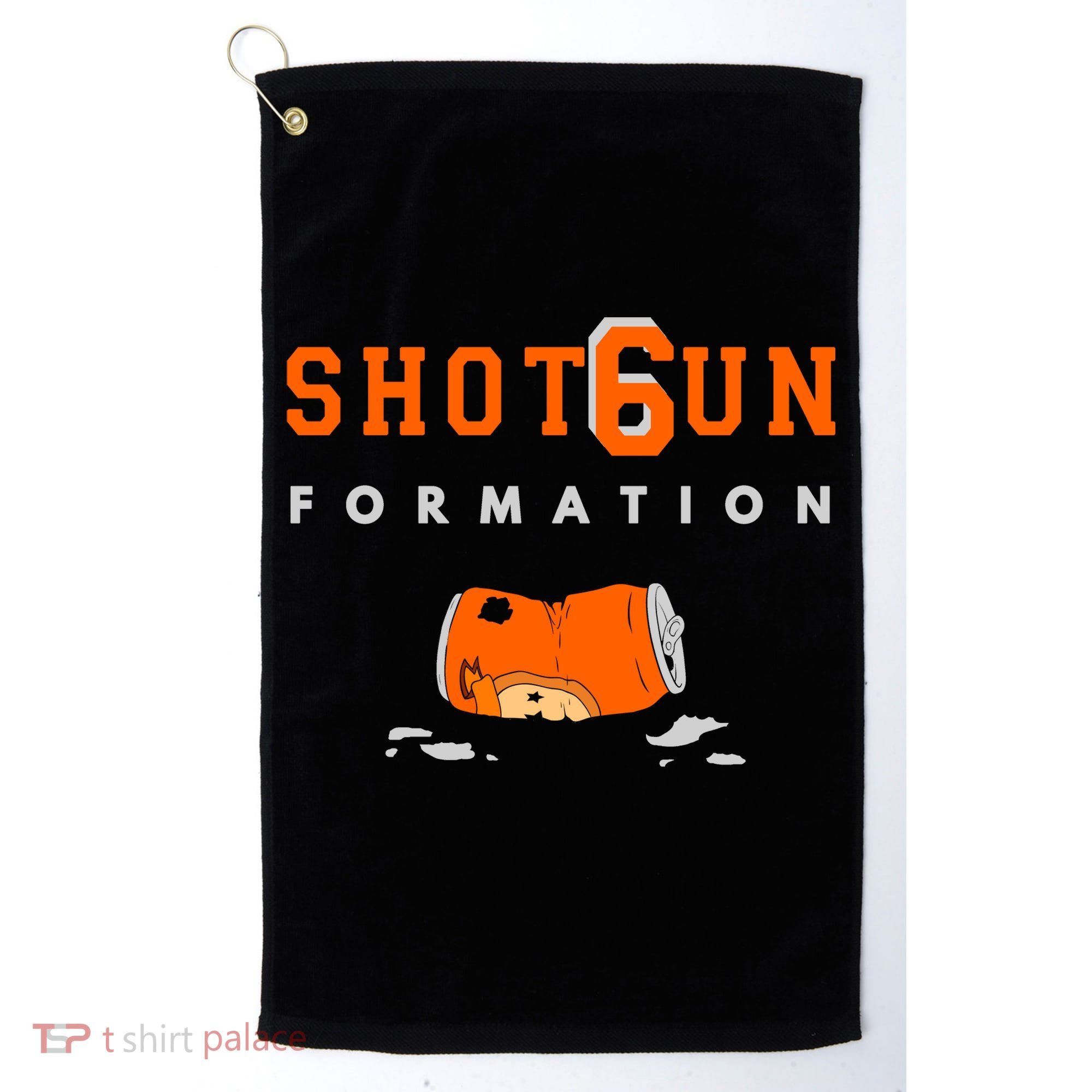 Shotgun Formation Cleveland Football Golf Towel