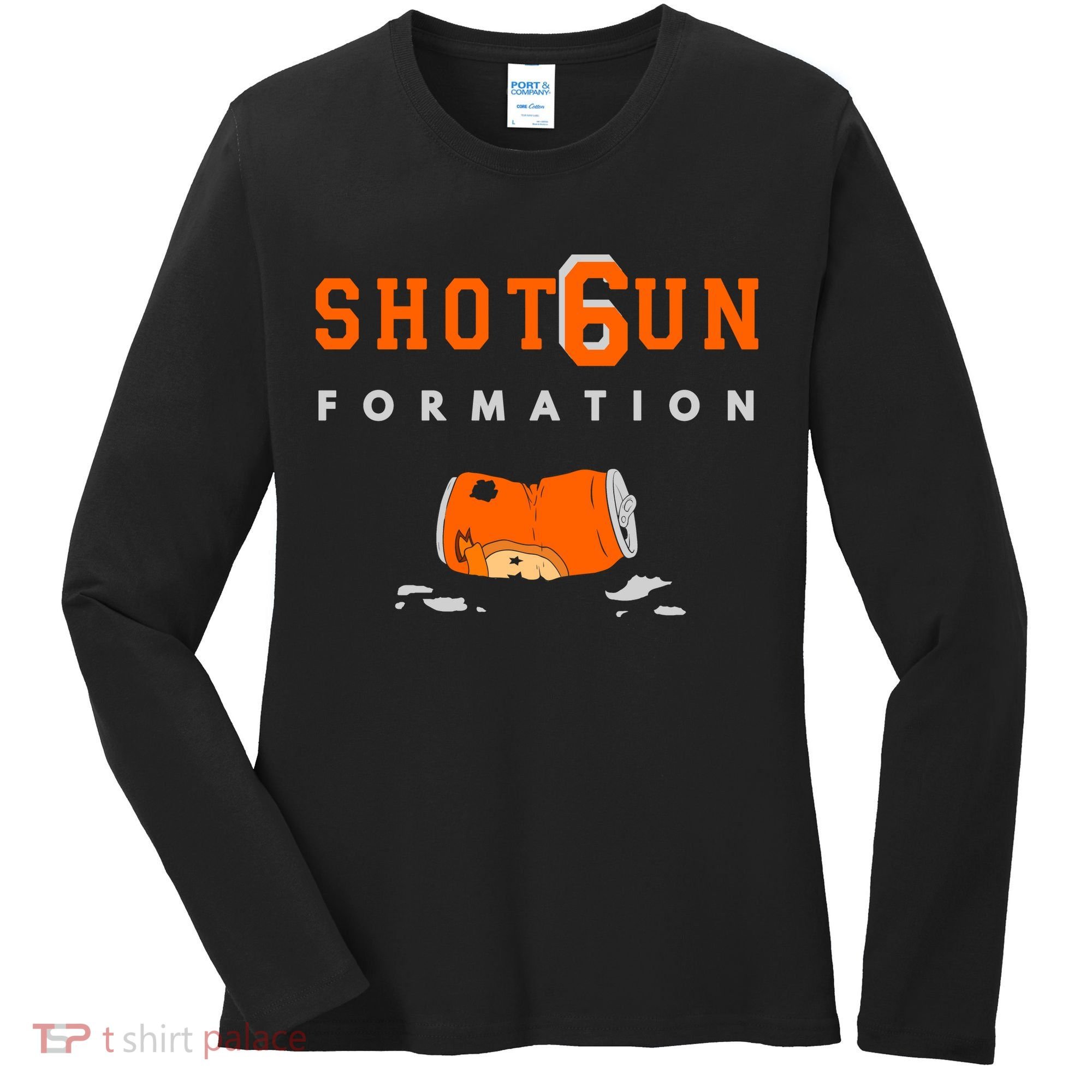 Shotgun Formation Cleveland Football Women's Long Sleeve Shirt