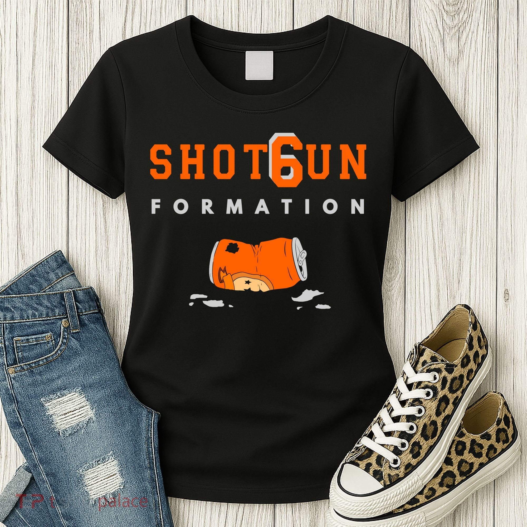 Shotgun Formation Cleveland Football Women's T-Shirt