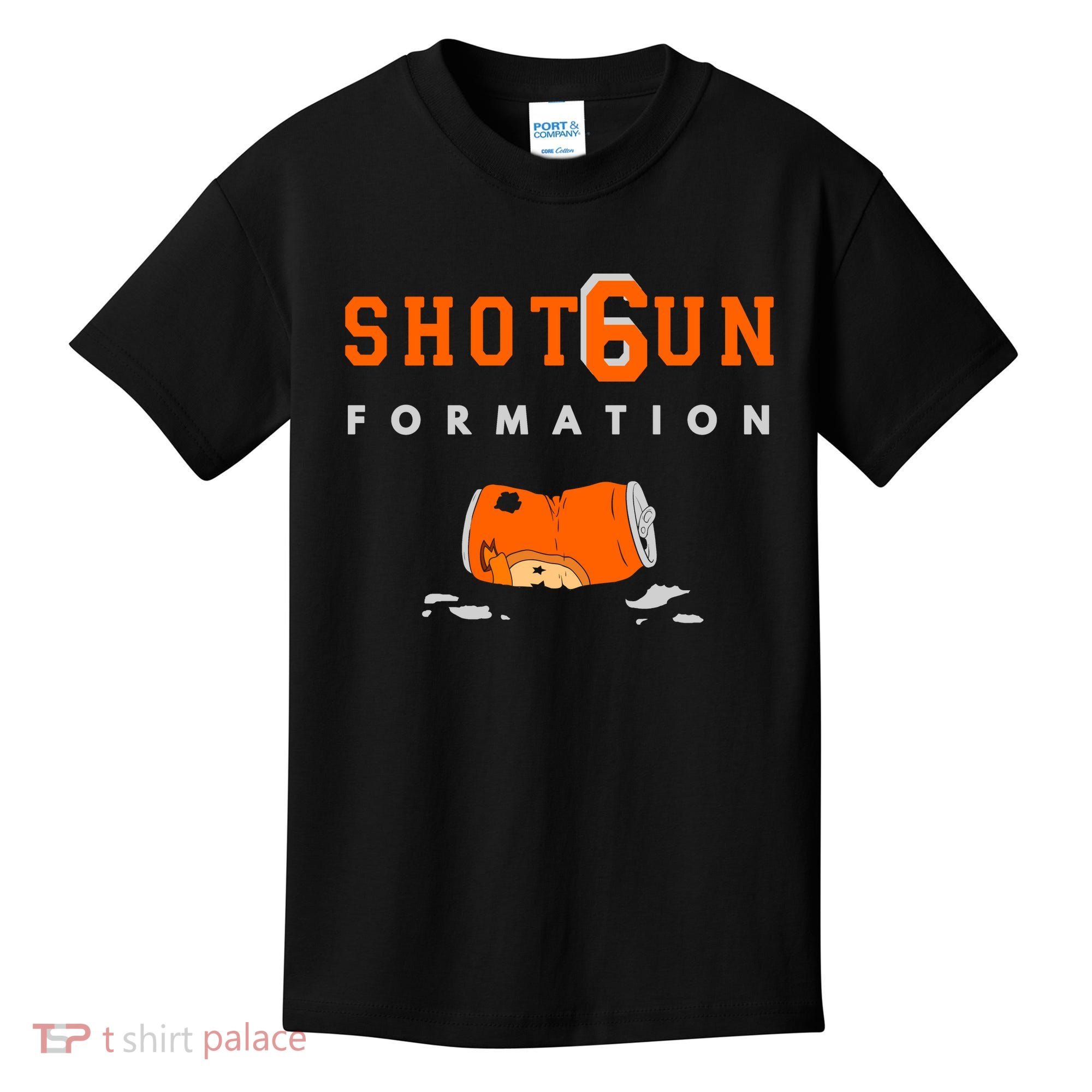 Shotgun Formation Cleveland Football Kids T-Shirt