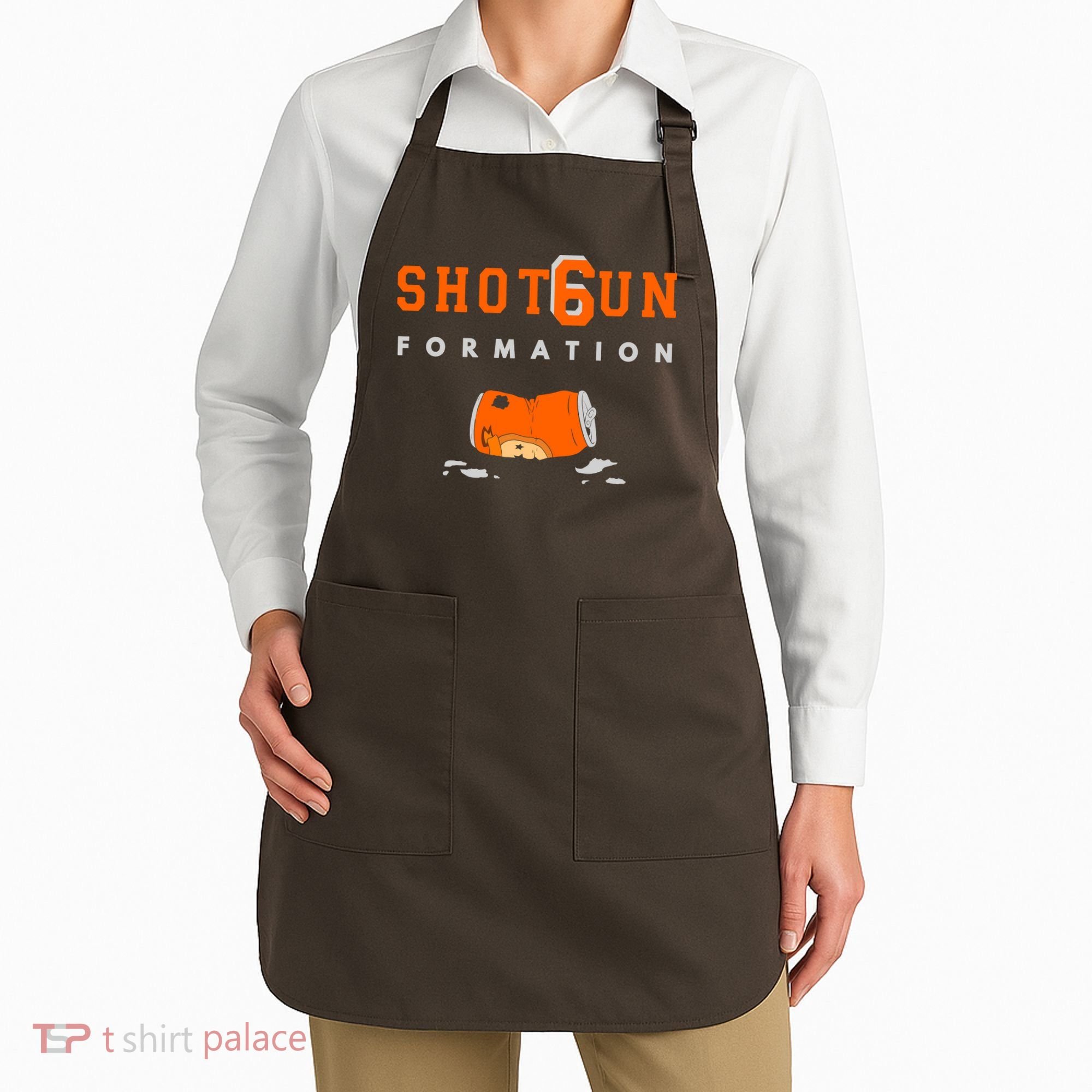 Shotgun Formation Cleveland Football Apron