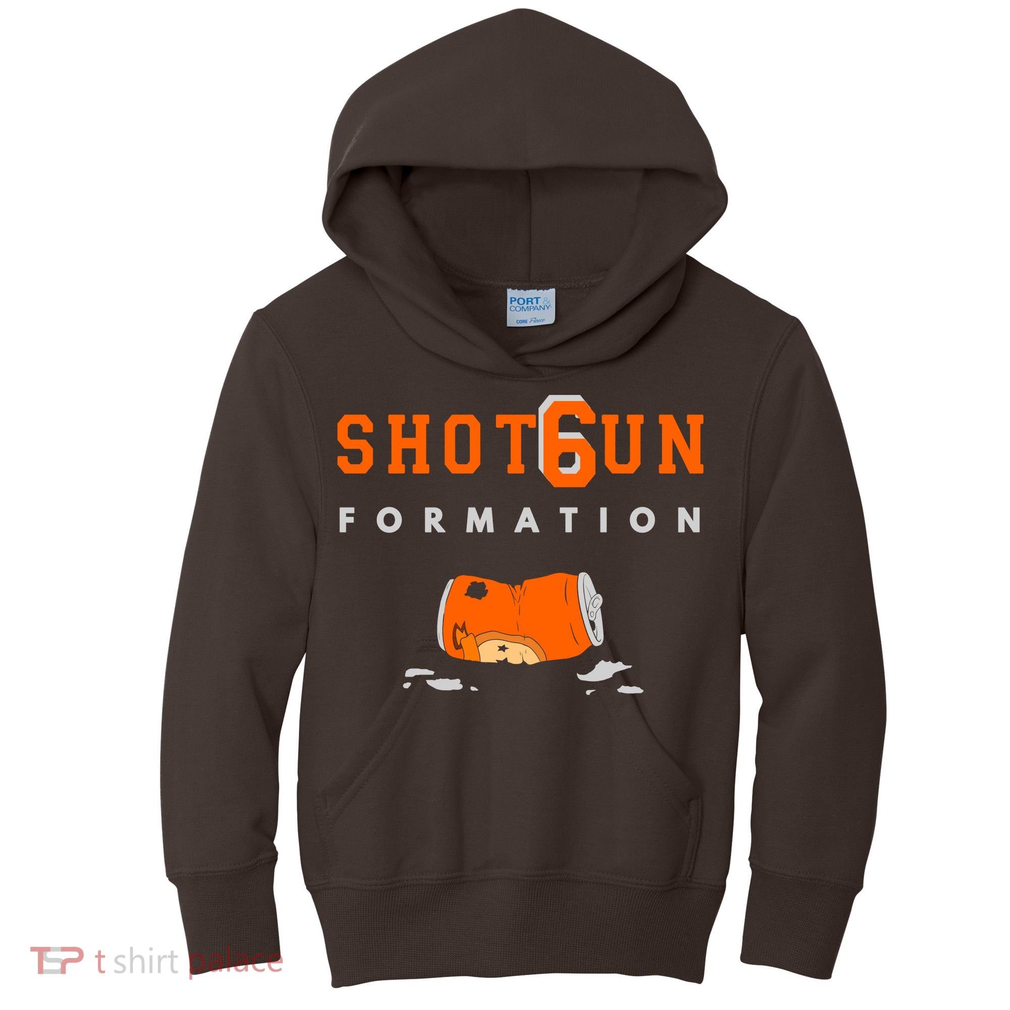Shotgun Formation Cleveland Football Kids Hoodie