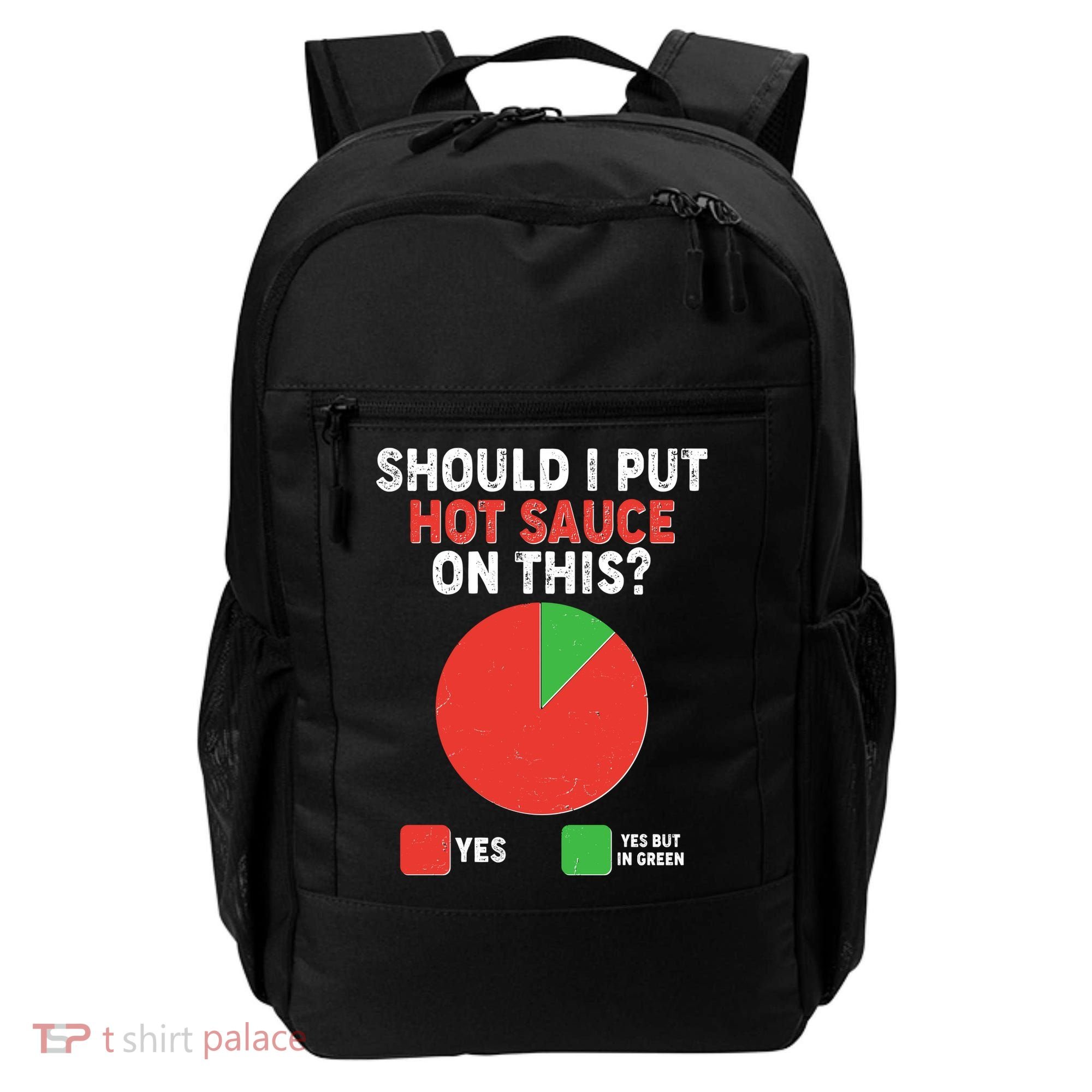 Should I Put Hot Sauce On This Pie Chart Backpack
