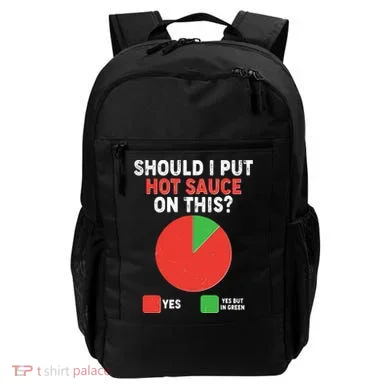 Should I Put Hot Sauce On This Pie Chart Backpack
