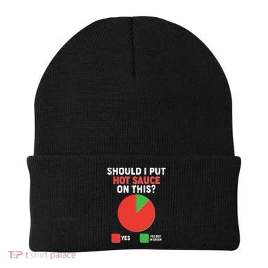 Should I Put Hot Sauce On This Pie Chart Beanie