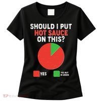 Should I Put Hot Sauce On This Pie Chart Women's T-Shirt thumb 0
