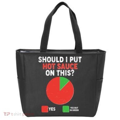 Should I Put Hot Sauce On This Pie Chart Tote Bag