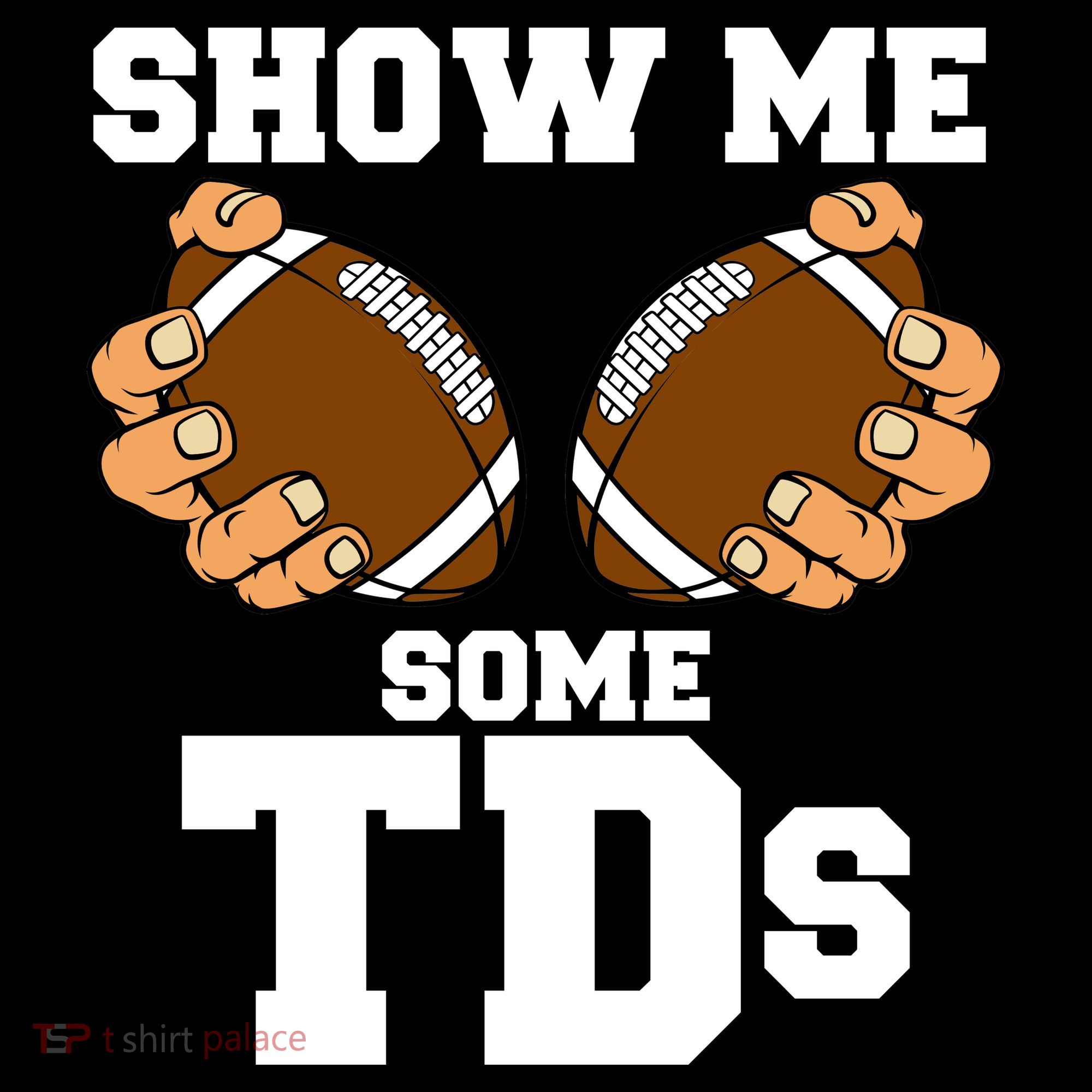Show Me Some TDs Ornament