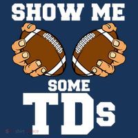 Show Me Some TDs Kids Long Sleeve Shirt thumb 2