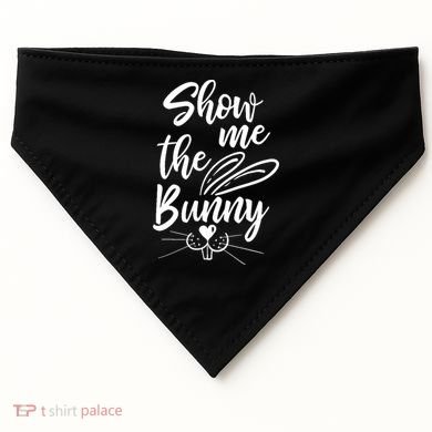 Show Me The Bunny Cute Easter USA-Made Doggie Bandana