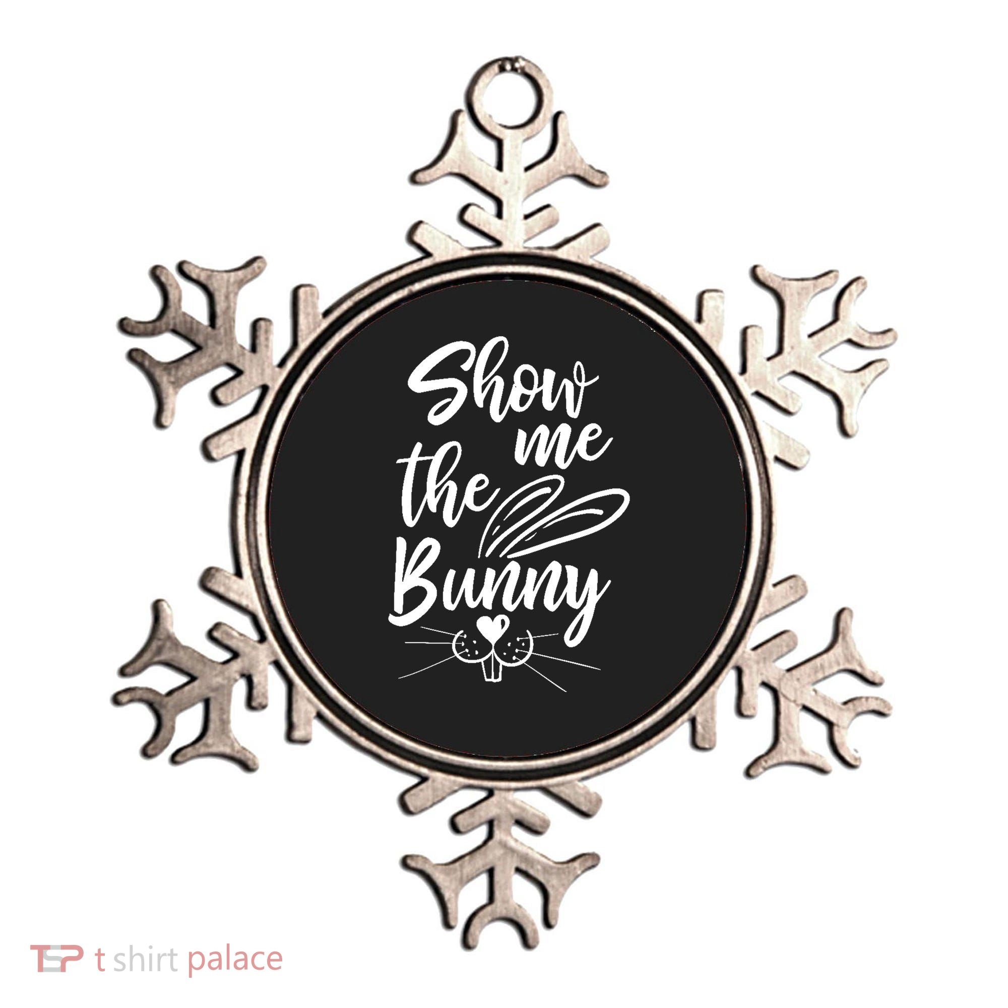 Show Me The Bunny Cute Easter Ornament