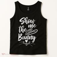 Show Me The Bunny Cute Easter Tank Top thumb 2