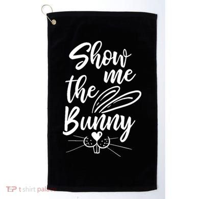 Show Me The Bunny Cute Easter Golf Towel