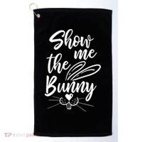 Show Me The Bunny Cute Easter Golf Towel thumb 0