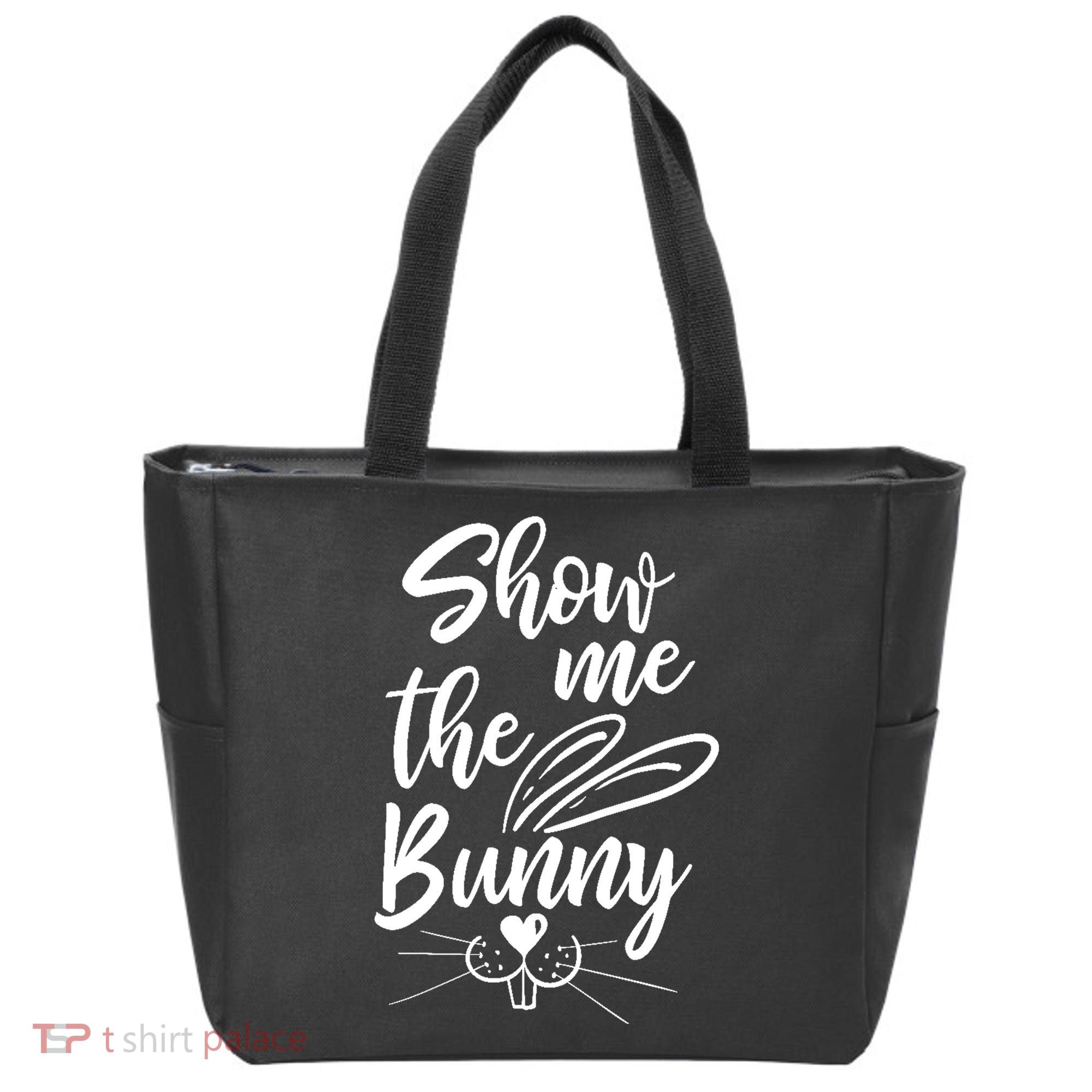 Show Me The Bunny Cute Easter Tote Bag