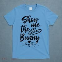 Show Me The Bunny Cute Easter T-Shirt thumb 4