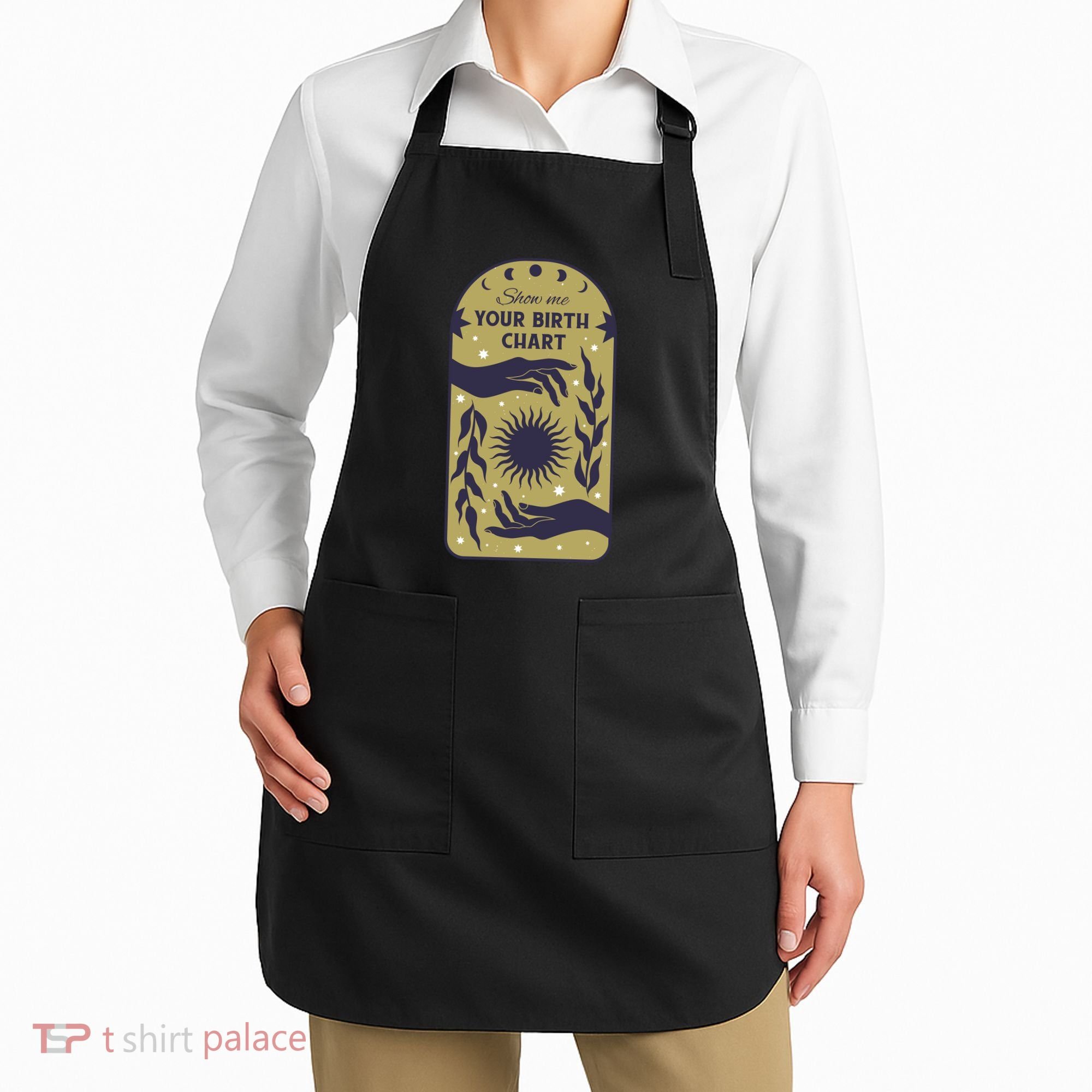 Show Me Your Birth Chart Apron