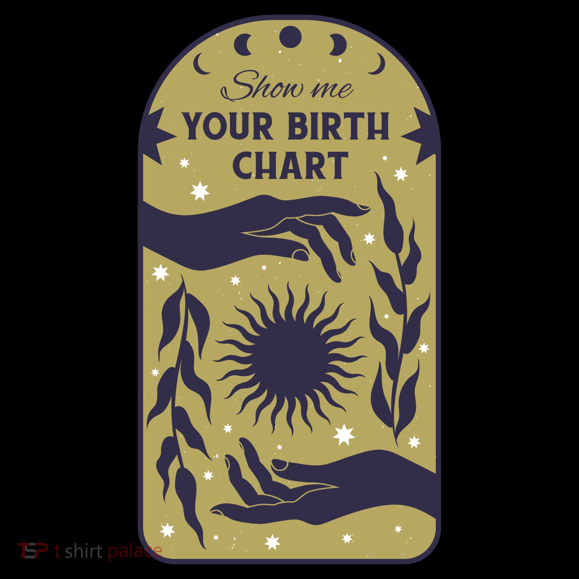 Show Me Your Birth Chart Apron