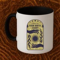 Show Me Your Birth Chart Coffee Mug thumb 2