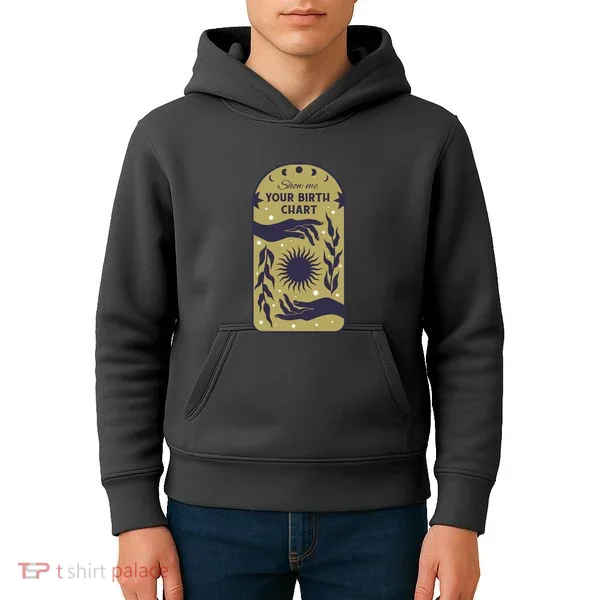 Show Me Your Birth Chart Kids Hoodie