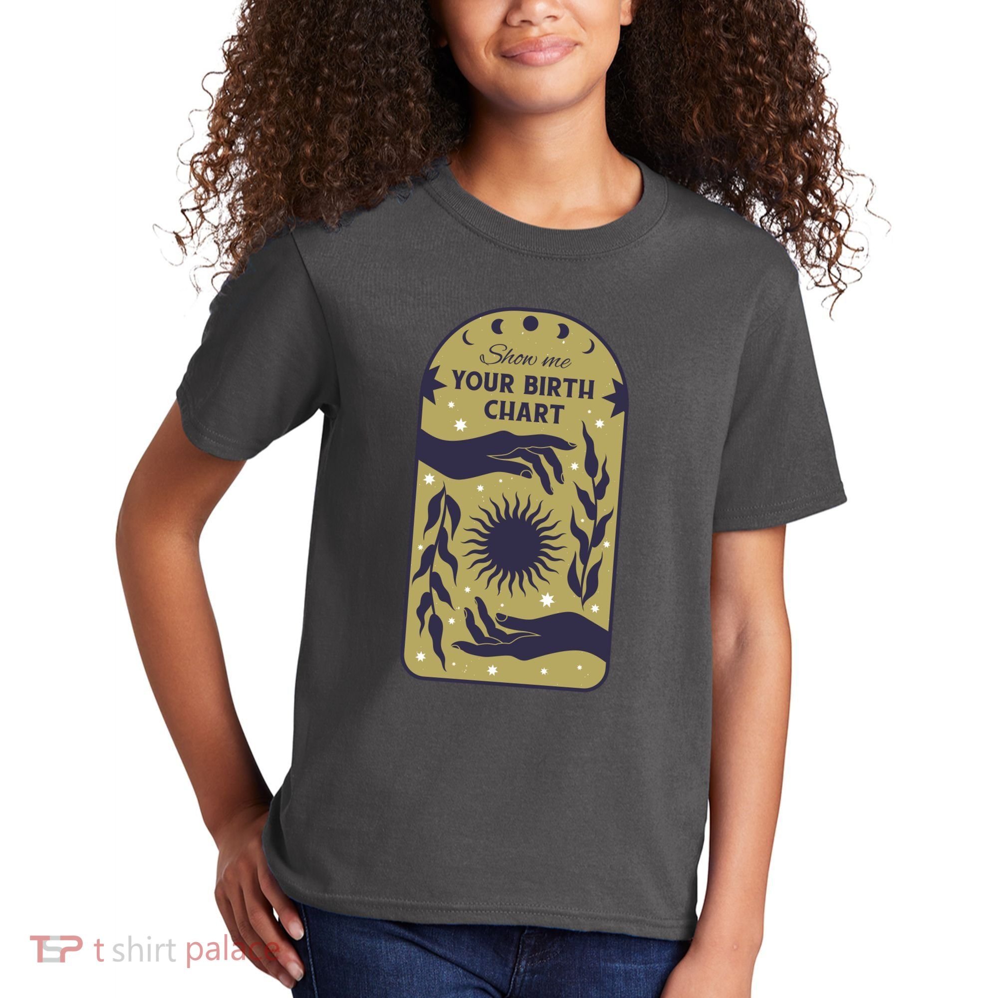Show Me Your Birth Chart Kids T-Shirt