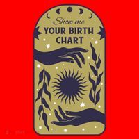 Show Me Your Birth Chart Santa Hat thumb 1