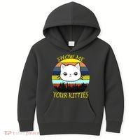 Show Me Your Kitties Kids Hoodie thumb 0