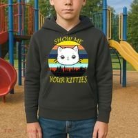 Show Me Your Kitties Kids Hoodie thumb 2