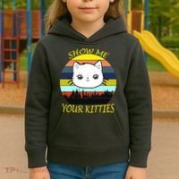 Show Me Your Kitties Kids Hoodie thumb 3