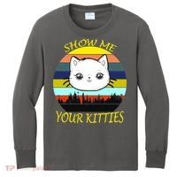 Show Me Your Kitties Kids Long Sleeve Shirt thumb 0