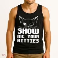 Show Me Your Kitties Funny Cat Tank Top thumb 3