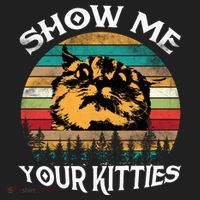 Show Me Your Kitties Retro Cat Lover Tumbler thumb 3