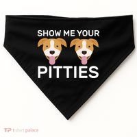 Show Me Your Pitties USA-Made Doggie Bandana thumb 0