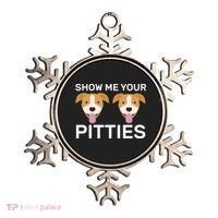 Show Me Your Pitties Ornament thumb 0