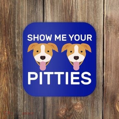 Show Me Your Pitties  Coaster