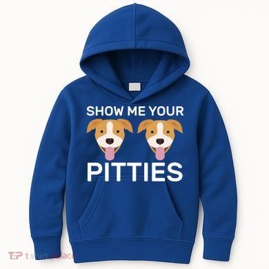 Show Me Your Pitties  Kids Hoodie