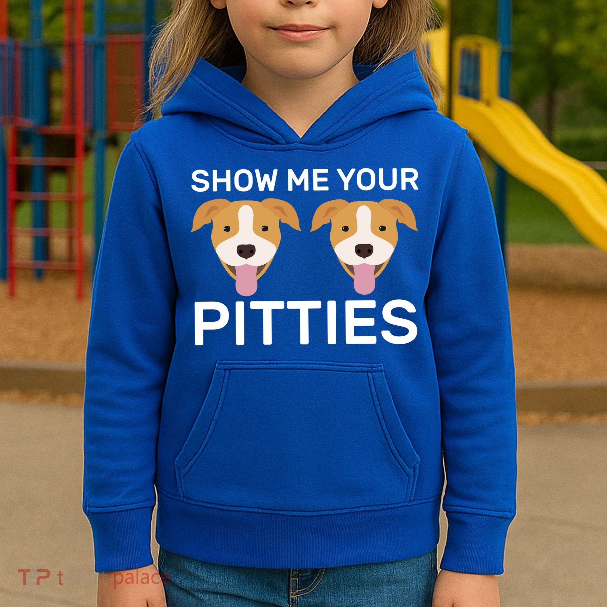 Show Me Your Pitties  Kids Hoodie