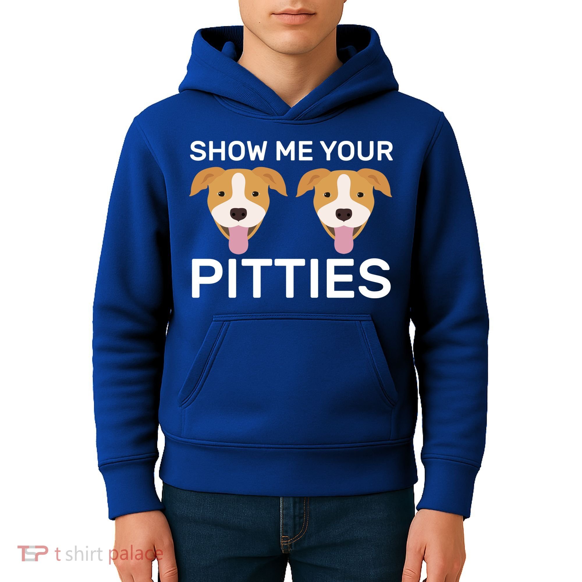 Show Me Your Pitties  Kids Hoodie