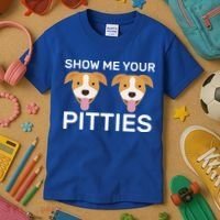 Show Me Your Pitties  Kids T-Shirt thumb 3
